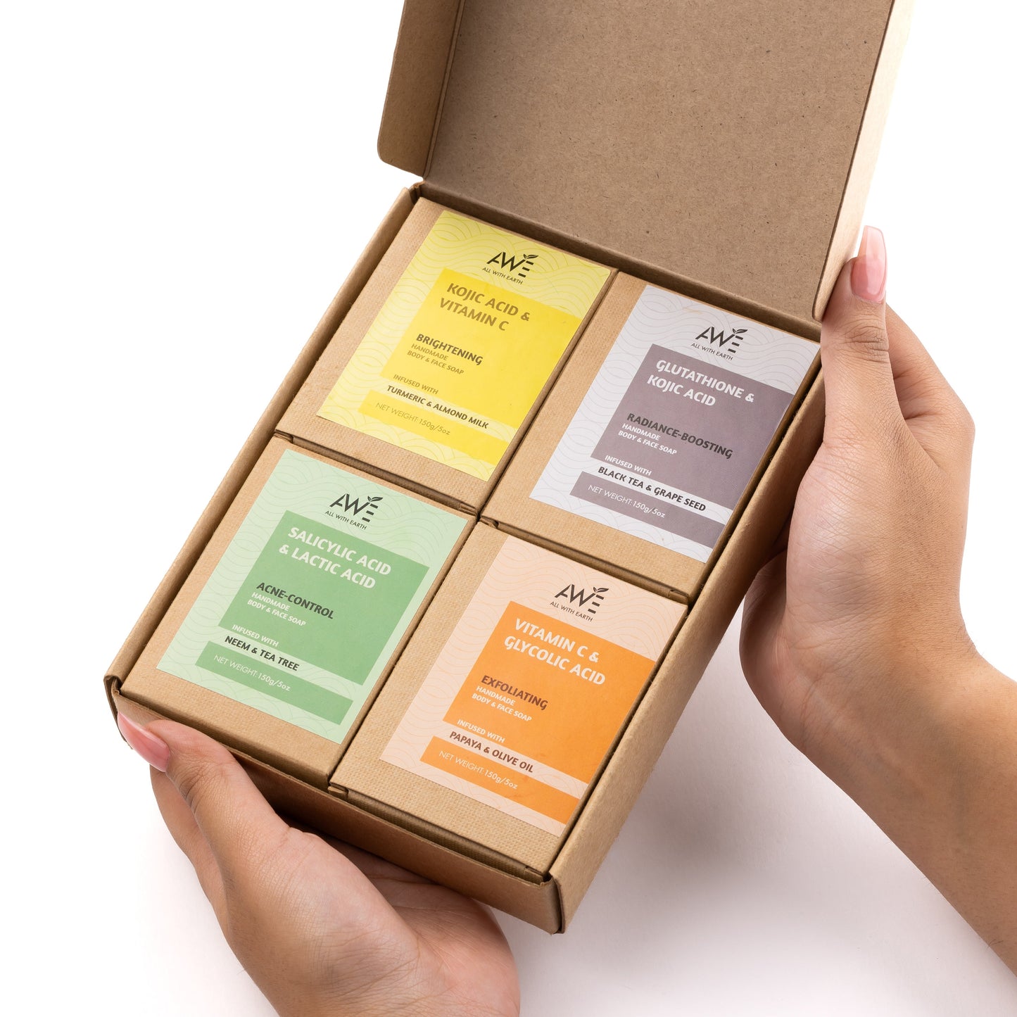 Brightening Blends (Set of 4 Handmade Soaps)